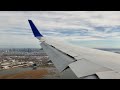 United Airlines Boeing 767-300ER NYC Skyline Landing at Newark Liberty | MAD-EWR