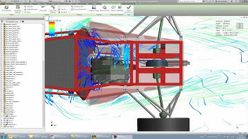Autodesk Inventor - Falcon Wind Tunnel Simulation - MFG Master Class #CADline