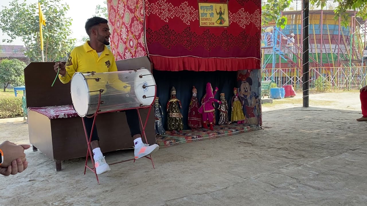 The Puppet Show Hindi Rhymes for Kids Puppet (Kathputli) show on