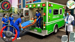 Simulador de rescate en ambulancia de ciudad: juego 3D de emergencia 911 de EE. UU. - Nueva versi... screenshot 5