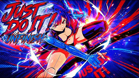 Just Do It!  - UNFINISH / EDM Animate Visualizer