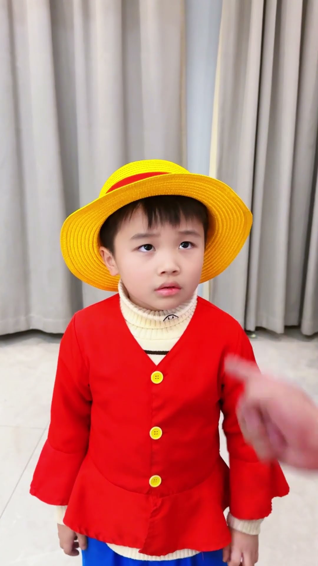 路飞偏心果果被女帝教训了 #路飞 #海贼王