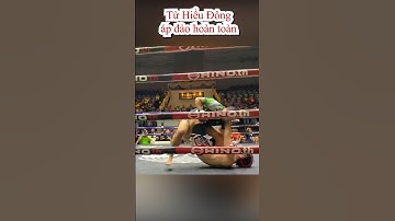Từ Hiểu Đông dội cơn mưa đòn vào mặt đối thủ #mma #boxing