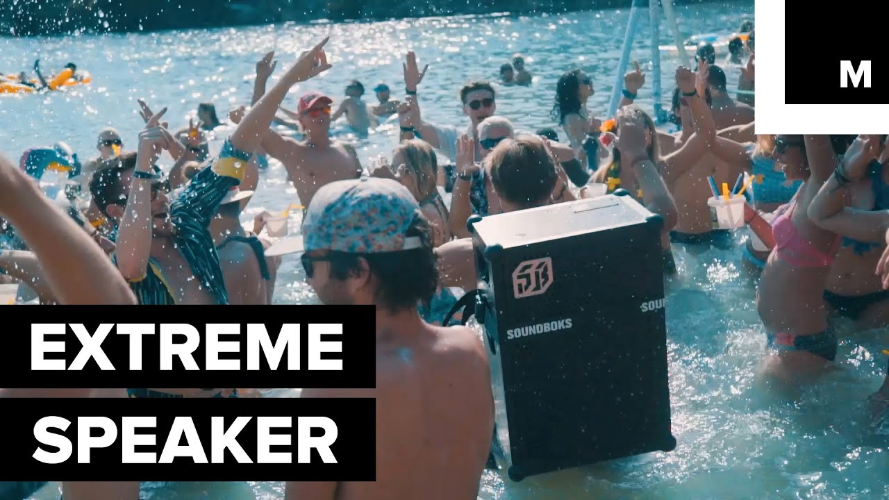 Party Anytime, Anywhere With This Hardcore Portable Speaker
