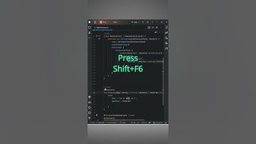 The Fastest Way to Rename Anything in Android Studio 🔥