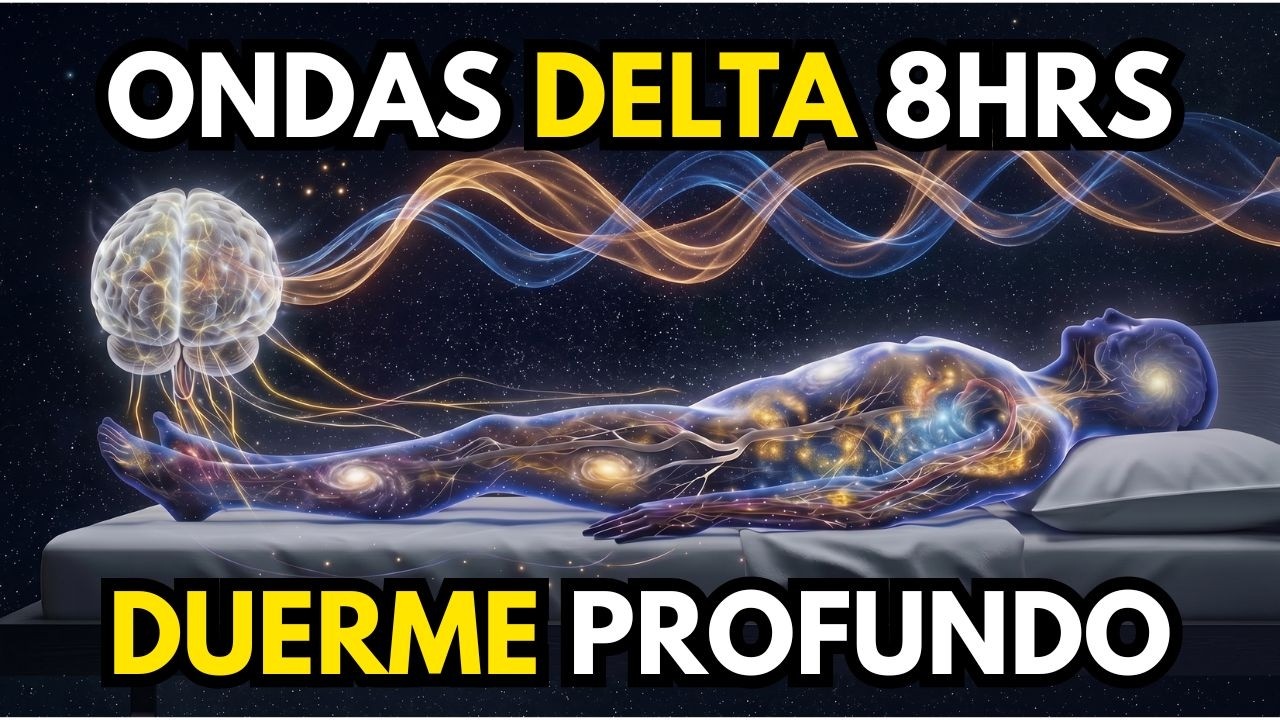 🌙ONDAS DELTA PARA DORMIR PROFUNDO Y RELAJAR LA MENTE TODA LA NOCHE ...
