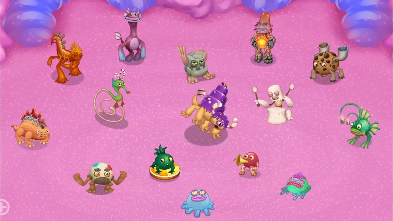 Candy island msm tll all 15 natural monsters youtube