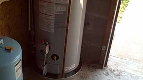 Unsafe Water Heater Installation found during Franklin Home Inspections.wmv