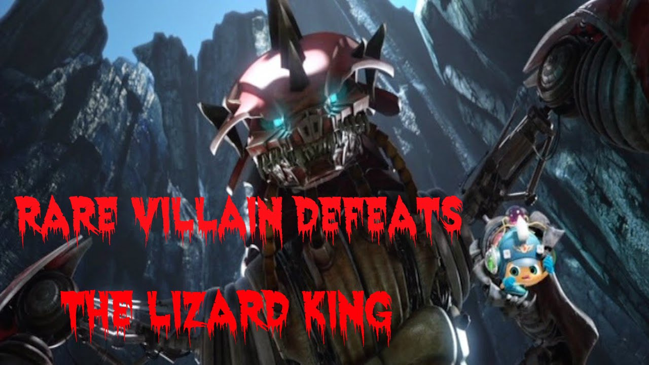 Rare Villain Defeats Lizard King