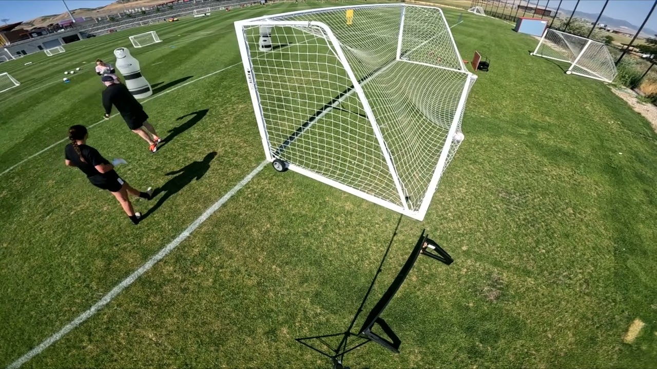 Utah Royals NWSL Goalkeeper Training - Cutback Balls - 7-29-2024