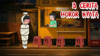 3 CERITA HOROR PESUGIHAN ! KARTUN HOROR TERBARU