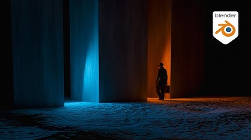 Easily Create This Cinematic Surreal Scene In Blender | Blender Tutorial