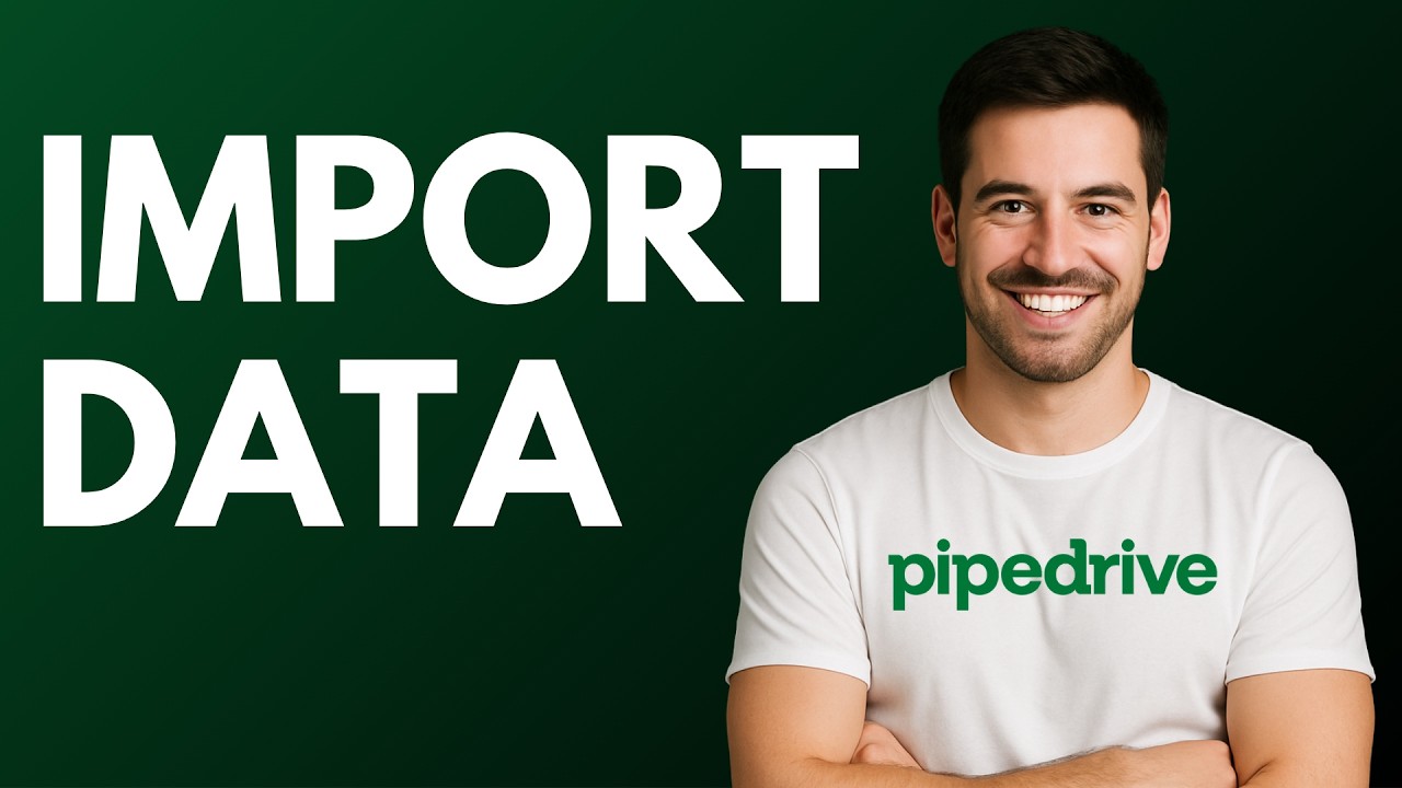 How to Import Data into Pipedrive [QUICK GUIDE] - YouTube