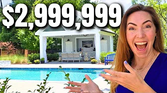 Luxury Home Tour in Charlotte NC | Stunning Freedom Park You Have to See!