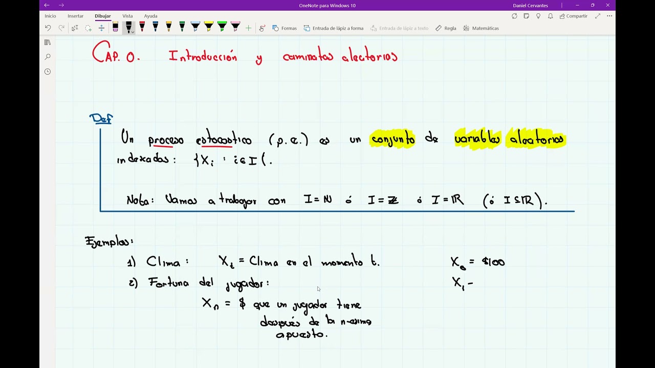 Procesos estocásticos 1  Grupo 9075  Clase 2