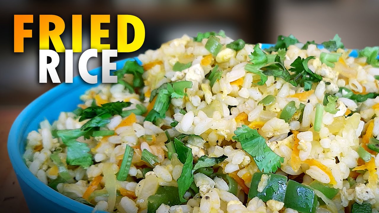 റേഷൻ അരികൊണ്ടൊരു ഫ്രൈഡ് റൈസ് / Egg Fried Rice Recipe Malayalam / Fried