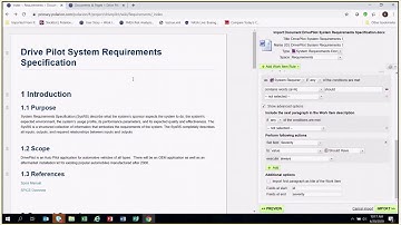 Tips and Tricks- Working with Documents and Requirements