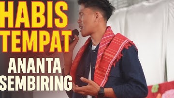 LAGU KARO // HABIS TEMPAT VOC : ANANTA SEMBIRING