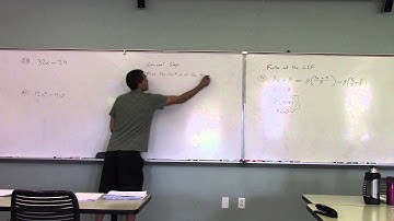 Section 6.1 (Blitzer Introductory Algebra 6th Ed) - Greatest Common Factor and Factor by Grouping