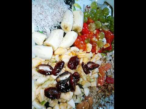 Fiza gul cooking recipe yummy yummy fruit chaat 😋😋😋