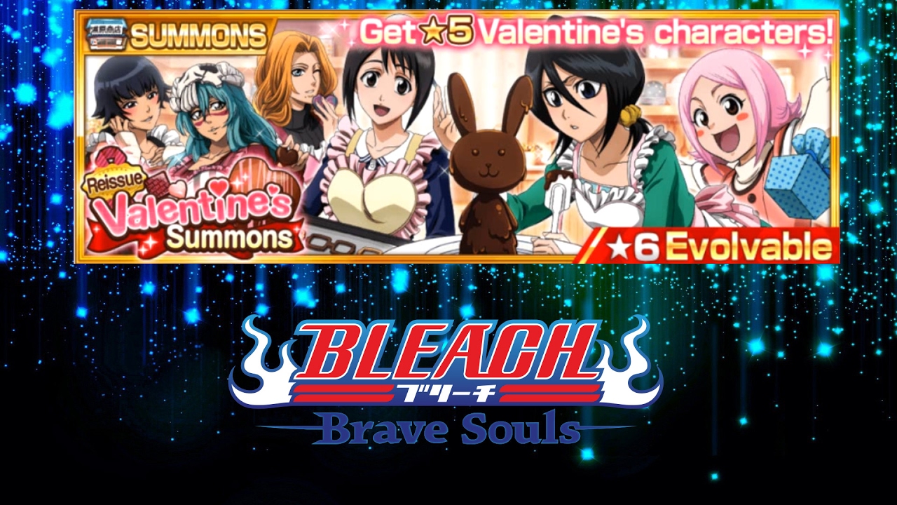 Bleach: Brave Souls - [#33] 250 спирит орбов. Reissue Valentine's Summons
