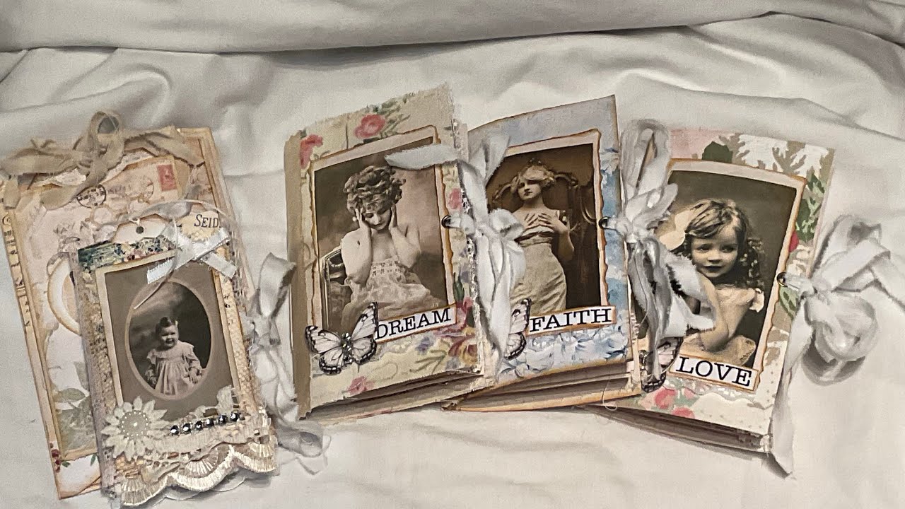 A cute collection of Little journals - Handmade journals - Flip through