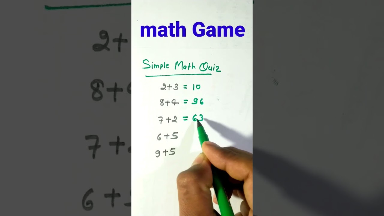 lmath shorts puzzle video| math trick video| angad sir shorts video
