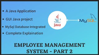 Employee Management System | Java Application | Part 2 screenshot 1