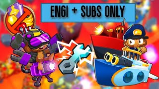 Infernal Chimps w/ only Subs + Engis by Skucha | BTD6