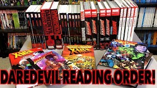 A comprehensive look at the reading order of Daredevil!