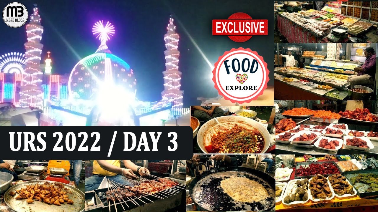 Urs-e-Khawaja Mohakmuddin Sairani | Khane Ki Kya..Items He | Food Market Explore | Dhoraji 2022 Mela