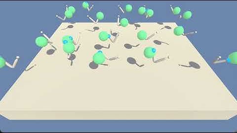 Trained Reacher Environment (DDPG)