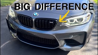 How to Install BMW Black Grilles on M2!