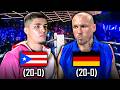 Xander Zayas (Puerto Rico) vs Slawa Spomer (Germany) | Boxing Fight