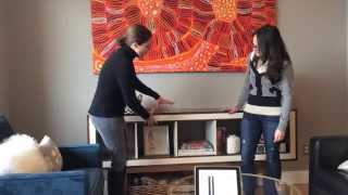 Major IKEA Hack for Console Table