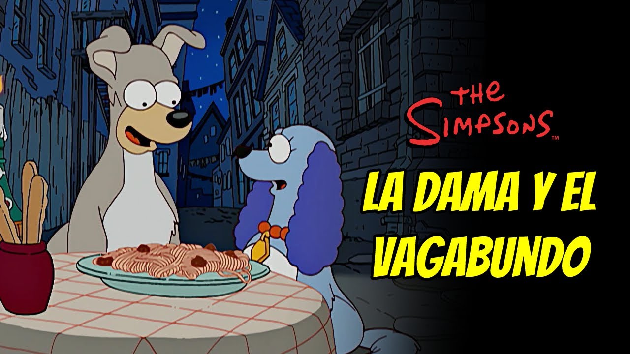 Los Simpson La dama y el vagabundo YouTube