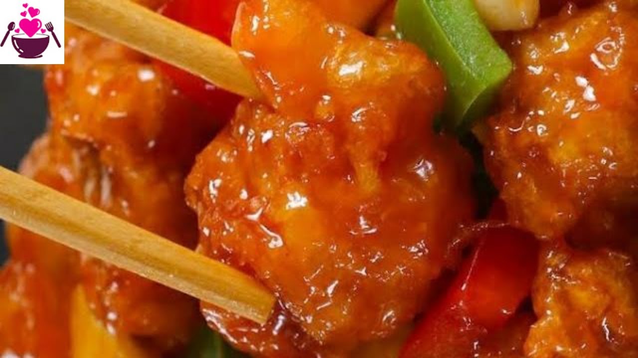 Hot & sour Korean style chicken fry/chicken fry recipe - YouTube