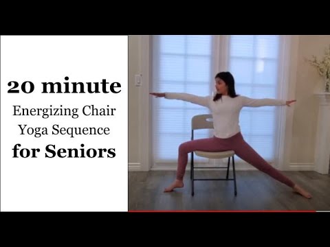 Chair yoga sequence for seniors