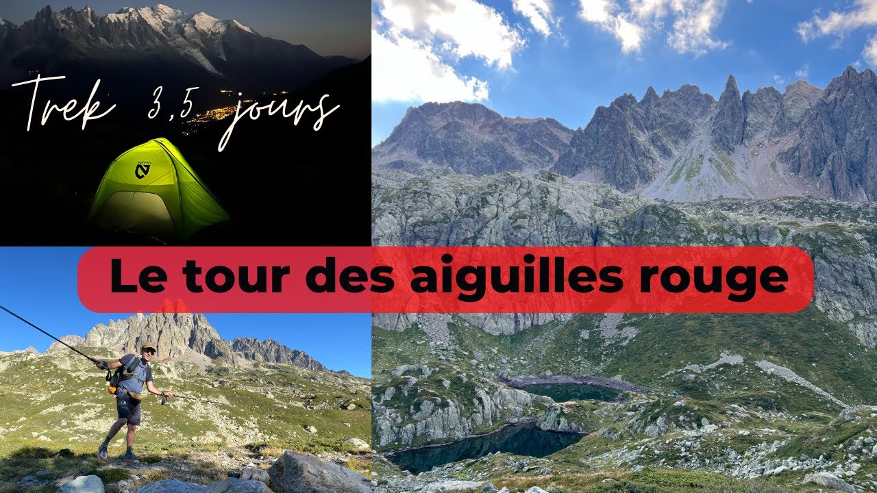 Trek 4 jours : le Tour des Aiguille Rouge par le lac d'Anterne (Fiz)
