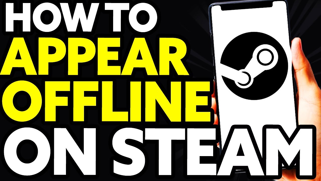 How To Appear Offline on Steam Mobile [EASY!] - YouTube