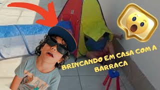 Noah E O Primo Lorenzo Brincando Com As Barracas Coloridas - Primo Noah