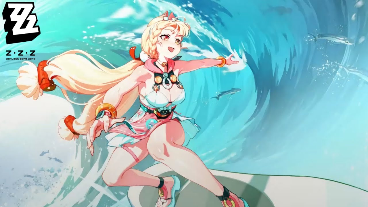 Alice's Surfing | Zenless Zone Zero v2.1 Summer Event (2D Cutscene