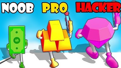 NOOB vs PRO vs HACKER - Level Up Money | Gameplay Walkthrough (Android,iOS)