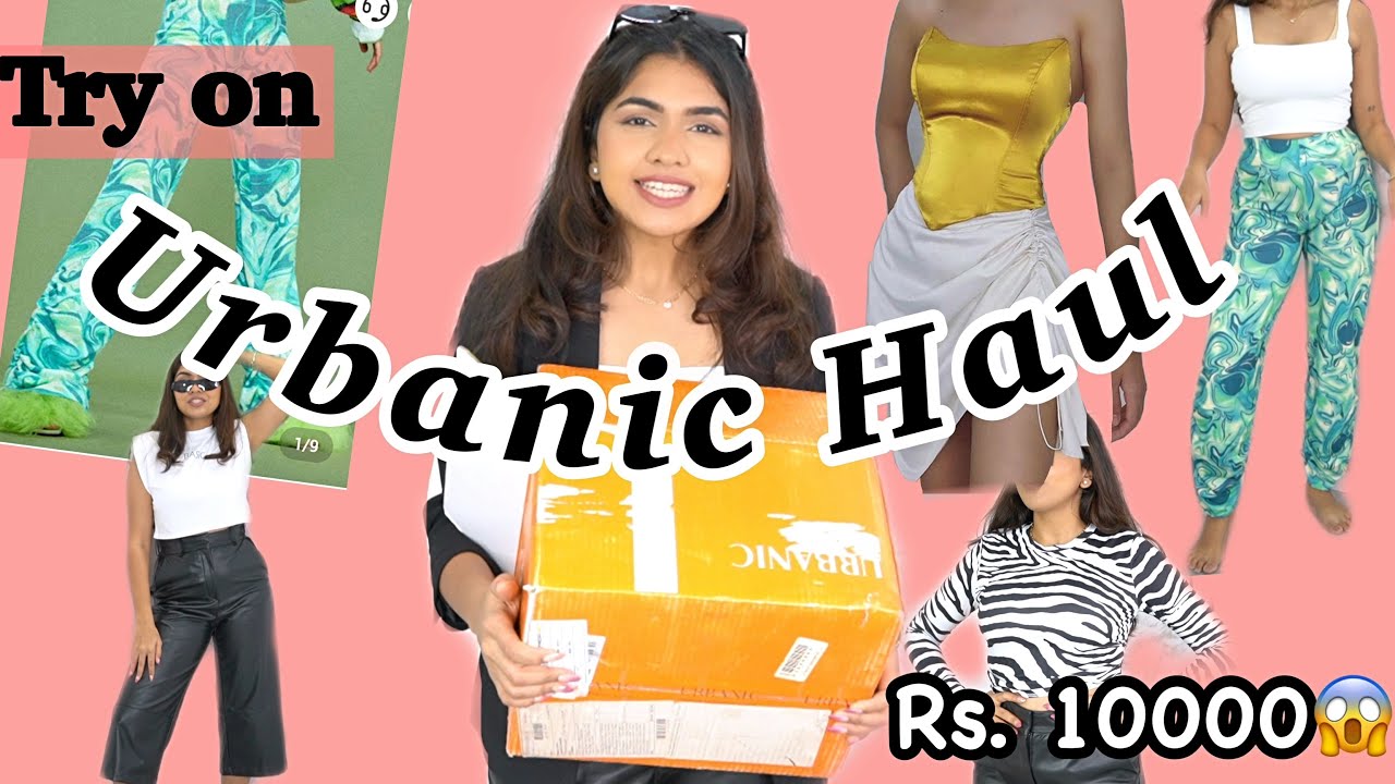 HUGE URBANIC HAUL TOPS UNDER Rs 700 Try On Haul YouTube