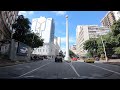 ⁴ᴷ⁶⁰ Driving Rio de Janeiro - Brasil : Transito nas ruas internas do Leblon, Ipanema e Copacabana