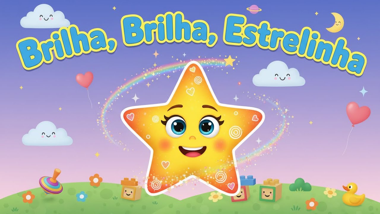 “Brilha, Brilha Estrelinha – A Canção Mágica! ✨”