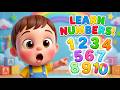 Learn Numbers 1 to 10 for Kids | Counting Numbers Song 1–10 for Toddlers | Fun Learning Video