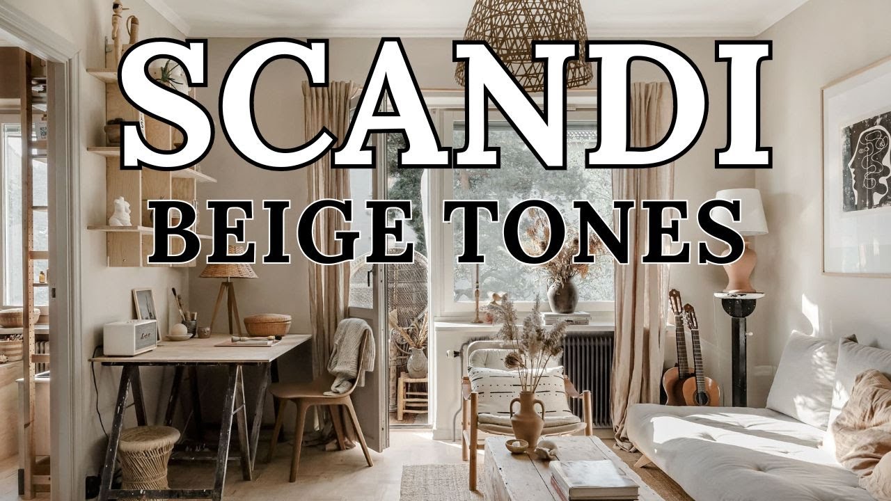 Scandinavian style in beige tones: Scandinavian Serenity