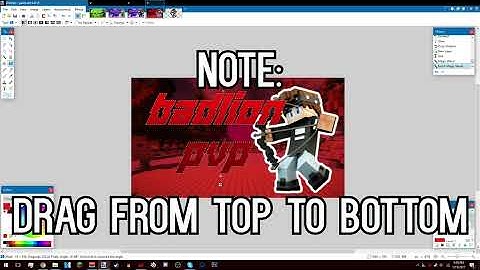 How To Make a Professional Minecraft Thumbnail With Paint.net (NO PHOTOSHOP REQUIRED AND FREE)