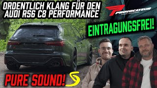 Provocateur Exhaust für unseren Audi RS6 Performance I EINTRAGUNGSFREI! ✖ Top Secret Tuning